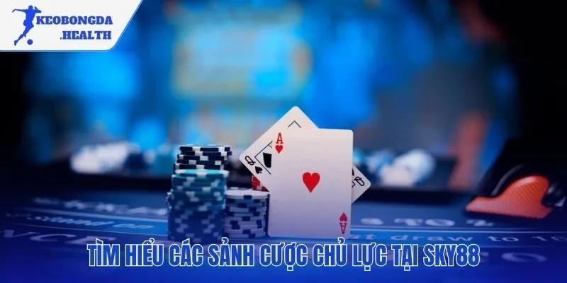 Những sảnh cược đa dạng và đẳng cấp tại nhà cái
